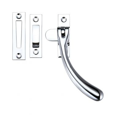 Click Here To Enlarge This Photo Of FB103CP - Zoo Hardware Fulton & Bray Bulb End Casement Fastener - Polished Chrome