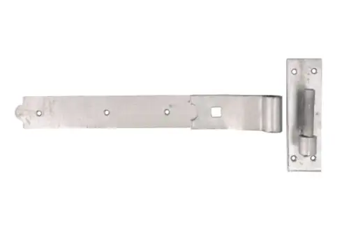Click Here To Enlarge This Photo Of Eclipse 93924 Galvanised Hook and Band Set (Cranked) 450mm