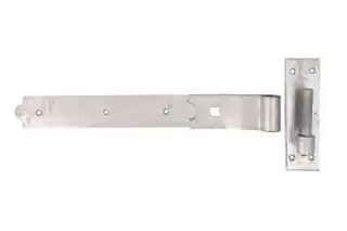 Eclipse 93924 Galvanised Hook and Band Set (Cranked) 450mm