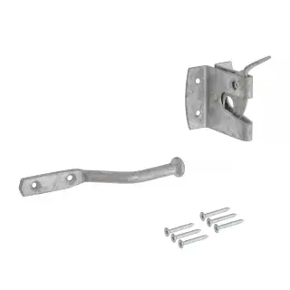 Eclipse J93222 Galvanised Auto Gate Latch Set 51mm with Fixings