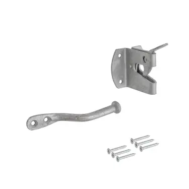 Click Here To Enlarge This Photo Of Eclipse J93226 Galvanised Auto Gate Latch Set (Heavy Duty) 51mm with Fixings