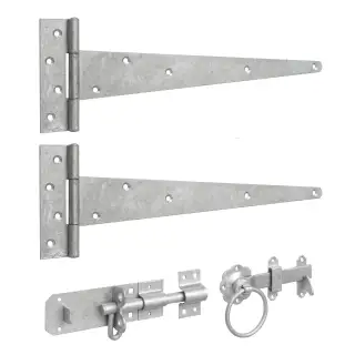 Eclipse 93753 Galvanised Heavy Duty Ring Gate Kit
