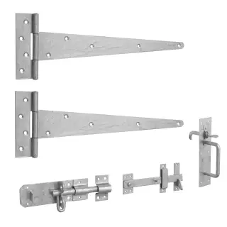 Eclipse 93755 Galvanised Heavy Duty Suffolk Gate Kit