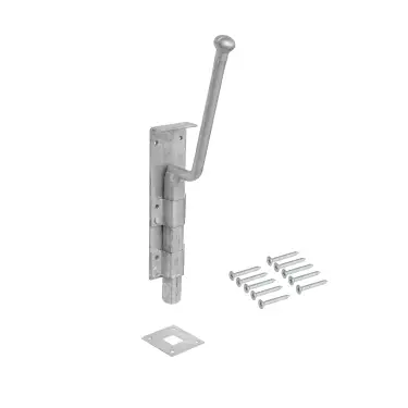 Click Here To Enlarge This Photo Of Eclipse 93503 Galvanised Monkey Tail Bolt 450mm with Fixings