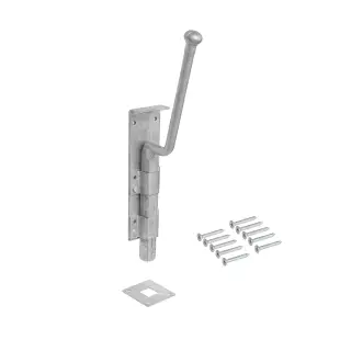 Eclipse 93503 Galvanised Monkey Tail Bolt 450mm with Fixings