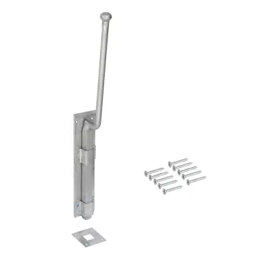 Click Here To Enlarge This Photo Of Eclipse 93504 Galvanised Monkey Tail Bolt 600mm with Fixings