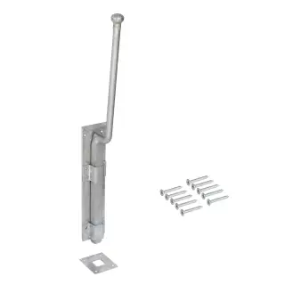 Eclipse 93504 Galvanised Monkey Tail Bolt 600mm with Fixings