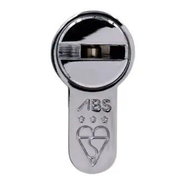 Click Here To Enlarge This Photo Of ABS Euro Profile Double Cylinder 80mm (40/40) British Standard Kitemarked TS007 3* - Chrome (ABSED4040C)