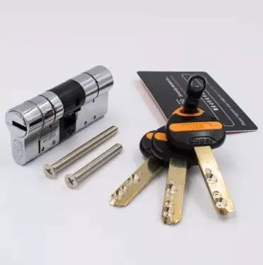 Click Here To Enlarge This Photo Of ABS Euro Profile Double Cylinder 100mm (50/50) British Standard Kitemarked TS007 3* - Chrome (ABSED5050C)
