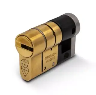 ABS Euro Profile Single Cylinder 45mm (35/10) British Standard Kitemarked TS007 3* - Brass (ABSES3510B)