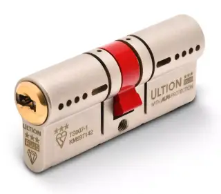 Ultion Plus with ALPS Technology Euro Profile Double Cylinder 60mm (30/30) British Standard Kitemarked TS007 3* (ULT3ED3030)