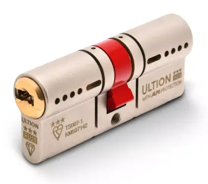 Click Here To Enlarge This Photo Of Ultion Plus with ALPS Technology Euro Profile Double Cylinder 70mm (35/35) British Standard Kitemarked TS007 3* (ULT3ED3535)