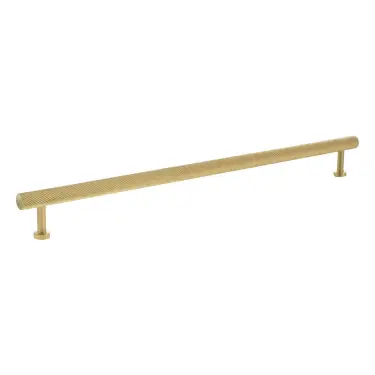 Click Here To Enlarge This Photo Of MHCS17320SB - Millhouse Brass Paddington Spiral T-Bar Cabinet Pull Handle 320mm - Satin Brass