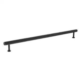 MHCS17320MB - Millhouse Brass Paddington Spiral T-Bar Cabinet Pull Handle 320mm - Matt Black
