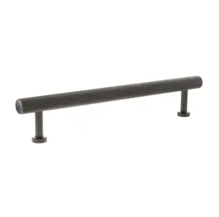 MHCS17160UDB - Millhouse Brass Paddington Spiral T-Bar Cabinet Pull Handle 160mm - Urban Dark Bronze