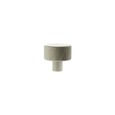 Click Here To Enlarge This Photo Of MHCS1532SN - Millhouse Brass Paddington Spiral Round Cabinet Knob Handle - Satin Nickel