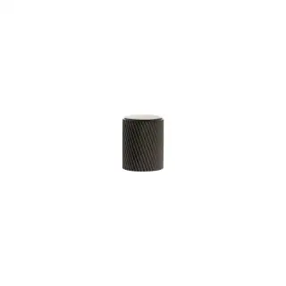 MHCS1420UDB - Millhouse Brass Paddington Spiral Cylinder Cabinet Knob Handle - Urban Dark Bronze