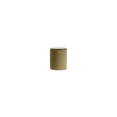 Click Here To Enlarge This Photo Of MHCS1420SB - Millhouse Brass Paddington Spiral Cylinder Cabinet Knob Handle - Satin Brass