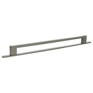 MHCNB17320SN - Millhouse Brass Empire Slim Cabinet Pull Handle on Backplate 320mm - Satin Nickel