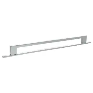 MHCNB17320PC - Millhouse Brass Empire Slim Cabinet Pull Handle on Backplate 320mm - Polished Chrome
