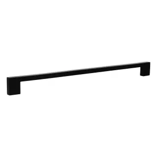 MHCN17320MB - Millhouse Brass Empire Slim Cabinet Pull Handle 320mm - Matt Black