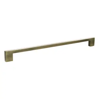 MHCN17320AB - Millhouse Brass Empire Slim Cabinet Pull Handle 320mm - Antique Brass