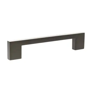 Click Here To Enlarge This Photo Of MHCN17128UDB - Millhouse Brass Empire Slim Cabinet Pull Handle 128mm - Urban Dark Bronze