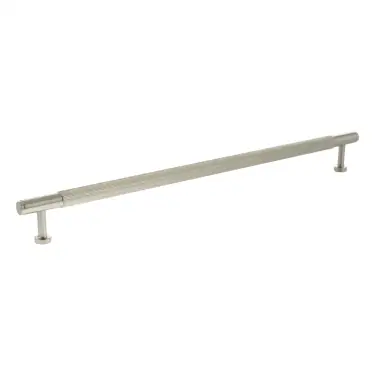 Click Here To Enlarge This Photo Of MHCL17320SN - Millhouse Brass Battersea Linear T-Bar Cabinet Pull Handle 320mm - Satin Nickel
