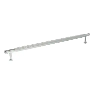 Click Here To Enlarge This Photo Of MHCL17320PC - Millhouse Brass Battersea Linear T-Bar Cabinet Pull Handle 320mm - Polished Chrome