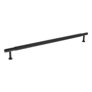 MHCL17320MB - Millhouse Brass Battersea Linear T-Bar Cabinet Pull Handle 320mm - Matt Black
