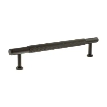 Click Here To Enlarge This Photo Of MHCL17160UDB - Millhouse Brass Battersea Linear T-Bar Cabinet Pull Handle 160mm - Urban Dark Bronze