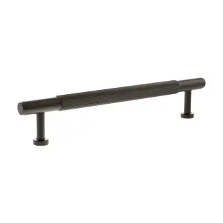 MHCL17160UDB - Millhouse Brass Battersea Linear T-Bar Cabinet Pull Handle 160mm - Urban Dark Bronze