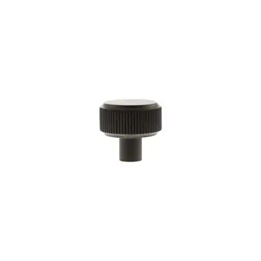 Click Here To Enlarge This Photo Of MHCL1532UDB - Millhouse Brass Battersea Linear Round Cabinet Knob Handle - Urban Dark Bronze