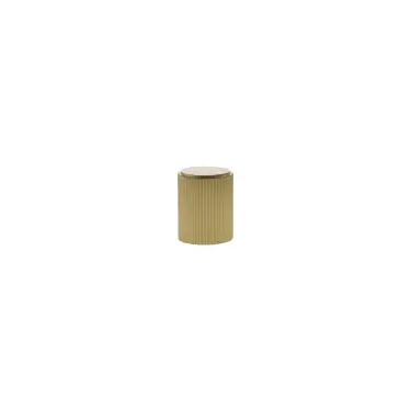 Click Here To Enlarge This Photo Of MHCL1420SB - Millhouse Brass Battersea Linear Cylinder Cabinet Knob Handle - Satin Brass