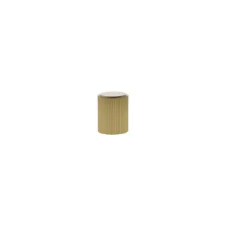 MHCL1420SB - Millhouse Brass Battersea Linear Cylinder Cabinet Knob Handle - Satin Brass