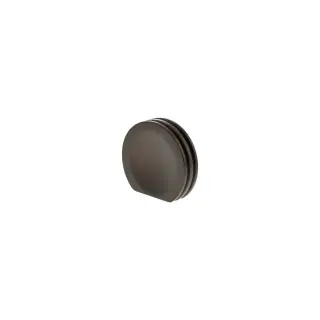 MHCL1338UDB - Millhouse Brass Battersea Linear Finger Pull Cabinet Knob Handle - Urban Dark Bronze