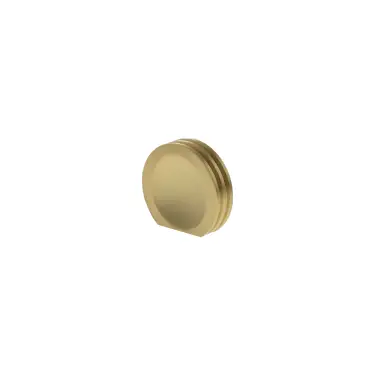 Click Here To Enlarge This Photo Of MHCL1338SB - Millhouse Brass Battersea Linear Finger Pull Cabinet Knob Handle - Satin Brass