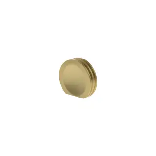 MHCL1338SB - Millhouse Brass Battersea Linear Finger Pull Cabinet Knob Handle - Satin Brass