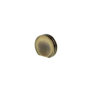 MHCL1338AB - Millhouse Brass Battersea Linear Finger Pull Cabinet Knob Handle - Antique Brass