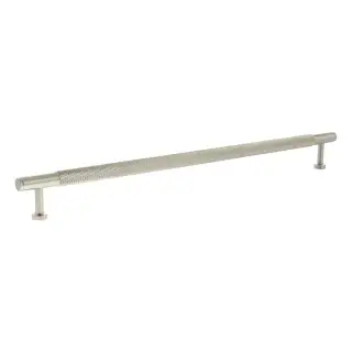 MHCK17320SN - Millhouse Brass Eiffel Knurled T-Bar Cabinet Pull Handle 320mm - Satin Nickel