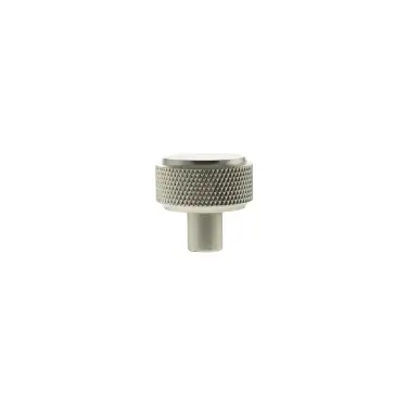 Click Here To Enlarge This Photo Of MHCK1532SN - Millhouse Brass Eiffel Knurled Round Cabinet Knob Handle - Satin Nickel