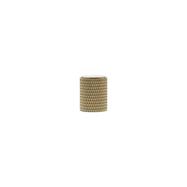 Click Here To Enlarge This Photo Of MHCK1420SB - Millhouse Brass Eiffel Knurled Cylinder Cabinet Knob Handle - Satin Brass