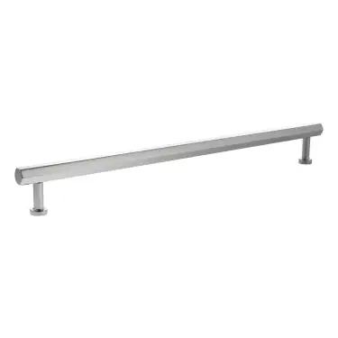 Click Here To Enlarge This Photo Of MHCH17320PC - Millhouse Brass Pennington Hexagonal T-Bar Cabinet Pull Handle 320mm - Polished Chrome