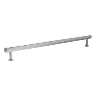 MHCH17320PC - Millhouse Brass Pennington Hexagonal T-Bar Cabinet Pull Handle 320mm - Polished Chrome