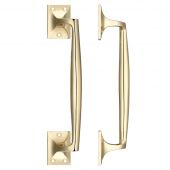 FB113 - Zoo Hardware Fulton & Bray Cast Brass Pull Handle - 250mm Polished Brass