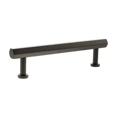 Click Here To Enlarge This Photo Of MHCH17128UDB - Millhouse Brass Pennington Hexagonal T-Bar Cabinet Pull Handle 128mm - Urban Dark Bronze