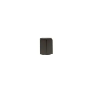 MHCH1420UDB - Millhouse Brass Pennington Hexagonal Cylinder Cabinet Knob Handle - Urban Dark Bronze