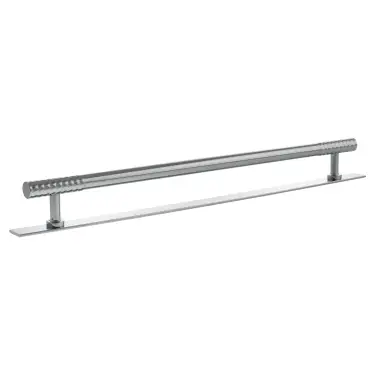 Click Here To Enlarge This Photo Of MHCDB17320PC - Millhouse Brass Chrysler Diamond T-Bar Cabinet Pull Handle on Backplate 320mm - Polished Chrome
