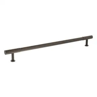 MHCD17320UDB - Millhouse Brass Chrysler Diamond T-Bar Cabinet Pull Handle 320mm - Urban Dark Bronze