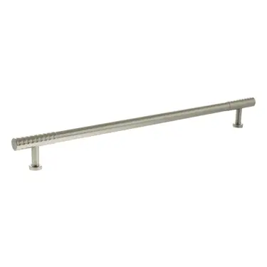 Click Here To Enlarge This Photo Of MHCD17320SN - Millhouse Brass Chrysler Diamond T-Bar Cabinet Pull Handle 320mm - Satin Nickel